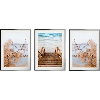 Obraz Plakát sada 3 plakátů A3 bez rámu 89,1 x 42 cm