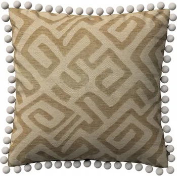 Polštář Dekoria Povlak na polštář 45x45 v odstínech hnědé