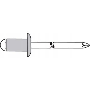 Nýt Nýtovací kolík hliníkový standardní s plochou kulatou hlavou 6x8mm Gesipa