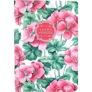 Set školních potřeb Notatnik A6/64K kratka Kwiaty FRESH