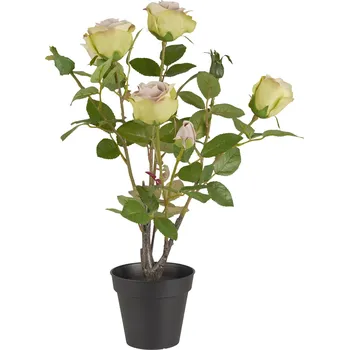 umělá květina Ib Laursen Umělá květina v květináči Rose