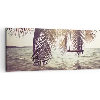 Obraz Foto obraz na plátně 100x40 krajina obývací pokoj ložnice na zeď velký