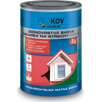 barva na kov Colorlak Aquarex V 2115 Varianta: Colorlak Aquarex V 2115 - RAL 9004 černá 4 L