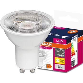 Žárovka Osram LED žárovka reflektor VALUE GU10 2,8W 2700K 230lm 60°
