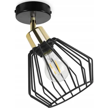 Nástěnné svítidlo Nástěnné svítidlo Light Home černé, žluté E27 60 W