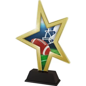 Poháry Bauer Akrylátová trofej STAR002M2 | Americký fotbal
