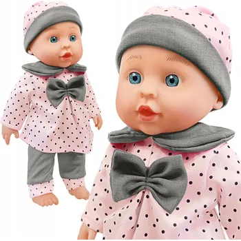 Panenka Panenka miminko jako živá, velká, měkká, interaktivní, mluví, oblečení, krabička, dárek