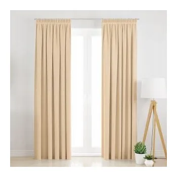 Obraz Zatemňovací Závěs s řasící stuhou, na žabky, 145 cm x 295 cm