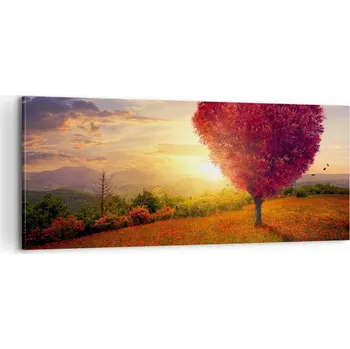 Obraz Foto obraz na plátně 100x40 krajina obývací pokoj ložnice na zeď velký