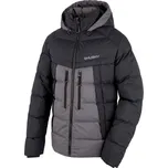 Husky Pánská péřová bunda Durra, černá/šedá