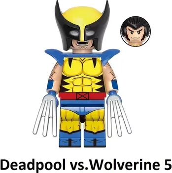 Seriál Wolverine figurka Blocks Bricks Deadpool vs. Wolverine 5