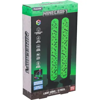 Svítidlo Sada 2 světel s dálkovým ovládáním Minecraft - Creeper