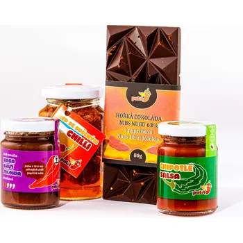 Čokoláda SWEET & SPICY BALÍČEK Typ čokolády: Hořká