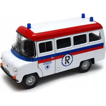 autíčko WELLY NYSA 522 Sanitka BÍLÁ 1:34 Legendy PRL NOVÝ KOVOVÝ MODEL 43674
