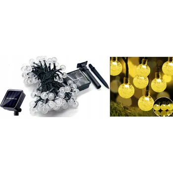Venkovní osvětlení Světelný řetěz SOLAR LIGHT WHITE WARM 5M 500 cm solární bílý