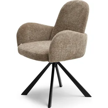 Křeslo Mebel Partner Sony (béžová + černá)