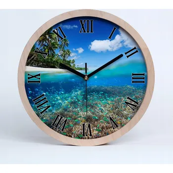 Hodiny Nástěnné hodiny Tulup vícebarevné 20 cm