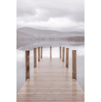 Obraz Plakát Molo u Derwentwateru bez rámu 61 x 90,5 cm