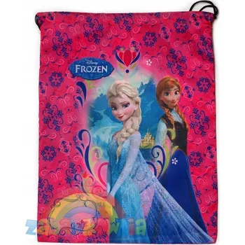 Školní sáček Vak na boty do školy Frozen Ledové Království Derform