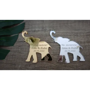 Obraz Magnet 7 x 5 cm zlatý