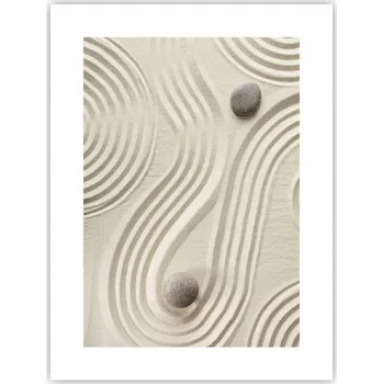 Obraz Obraz plakát do obýváku ložnice 30x40 abstrakce plakáty na zeď bez rámu