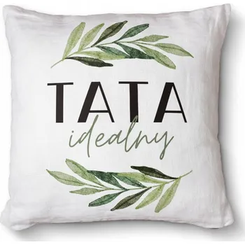 Obraz Měkký foto polštář s s potiskem jako dárek 40x40 - Táta ideál