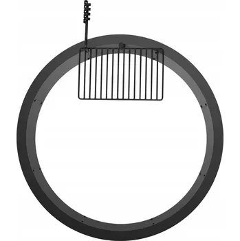 VEVOR Kovové ohniště 885x885x334MM s grilem z uhlíkové oceli Q235