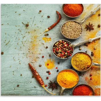 Kuchyňské prkénko Skleněná Ochranná Deska a Krájecí Prkénko | Indukce, Sporák ds-0481