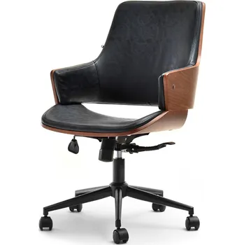 Křeslo Mebel Partner Oscaro (ořech tmavý)