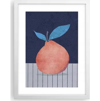 Obraz Obraz plakát v bílém rámu do obýváku 30x40 ovoce foto plakáty na zeď