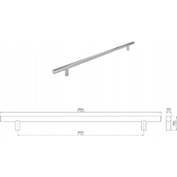Nábytkové kování Úchytka nábytku SIRO 885-368ZN1 Nábytková úchytka lesklý chrom