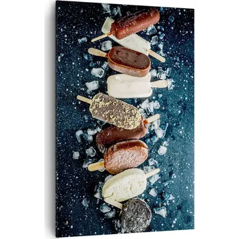 Obraz Velký obraz do obýváku XXL 80x120 zmrzlina moderní fotoobraz na plátně obrazy