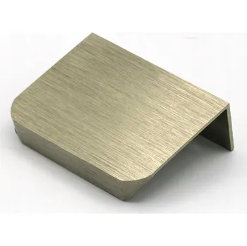 Nábytkové kování Nábytková úchytka hranová INOX zaoblená LOFT lehká UA06R 5,2 cm 32/52
