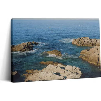 Obraz Fotoobraz na plátně do pokoje Krásný potisk Pobřeží Costa Brava 30x20 cm