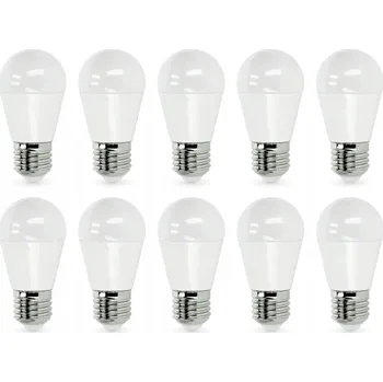 Žárovka 10x LED žárovka koule MB 8,5W E27 Teplá bílá 806lm 3000K