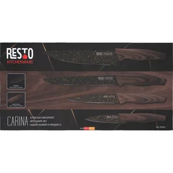 Sada kuchyňských nožů 4dílná RESTO 95501