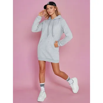 Dámské šaty Dámské šaty DSTREET SVĚTLE ŠEDÁ M