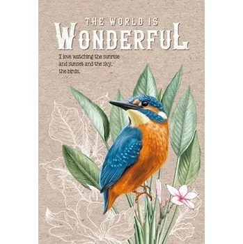 Set školních potřeb Notatnik ozdobny 143x210 64K kratka TW Zimorodek