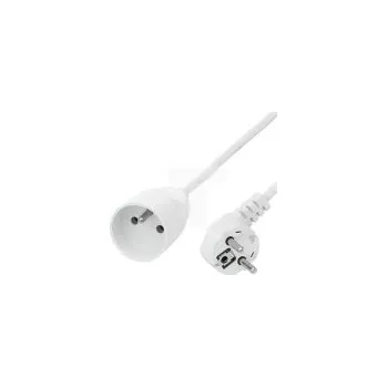 Napájecí kabel Jonex jednoduchý Prodlužovací Kabel 3 m 1 ks zásuvek bílý