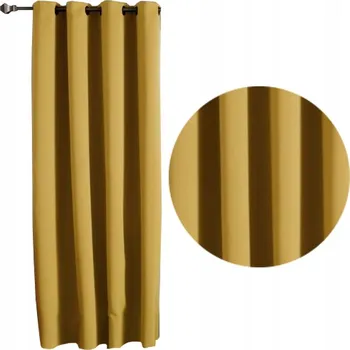 Závěs Závěs zatemňovací s kroužky 145 cm x 245 cm