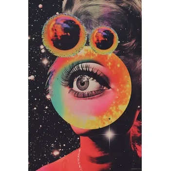 Plakát Plakát Oko v Kosmu bez rámu 61 x 91,5 cm