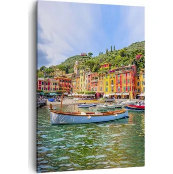 Obraz Obraz na plátně do obývacího pokoje ložnice 50x70 architektura obrazy na zeď