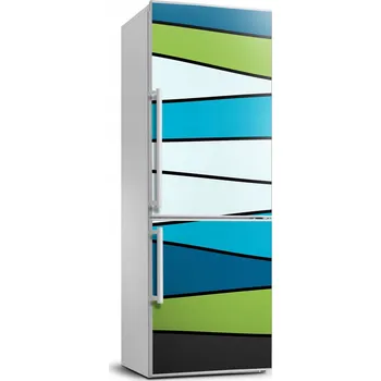 Fototapeta Samolepka / Fólie na ledničku Barevné pruhy 70x190 cm