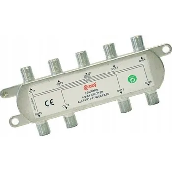 Bezpečnostní kamera Rozbočovač / Rozdělovač anténního signálu pro 8 TV