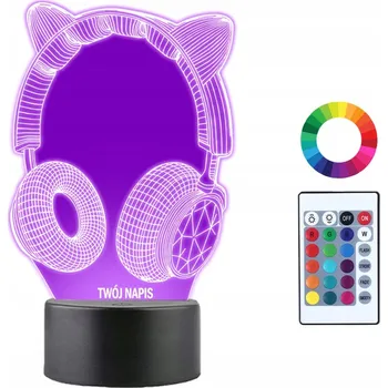 Lampička Plexido vícebarevná Noční lampa