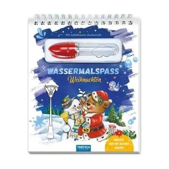 Příroda Trötsch Wassermalspaß mit Zauberstift Weihnachten - Trötsch Verlag
