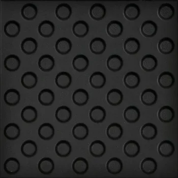 Dlažba Tvarovka pro nevidomé Rako Taurus Industrial 30×30 cm černá TTS35019