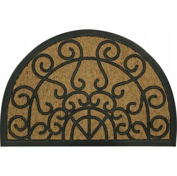 Rohožka Hotová gumová kokosová rohožka do interiéru 60 x 40 cm