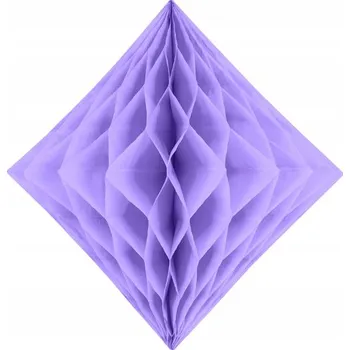 Obraz Papírový diamant, dekorace, lila, 20 cm