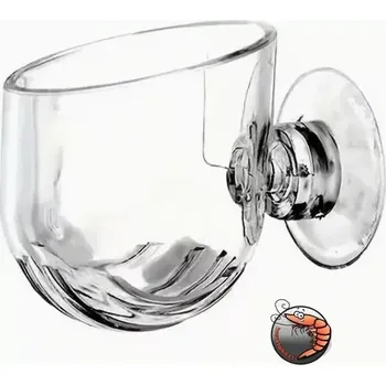 Krmítko akrylátové s přísavkou